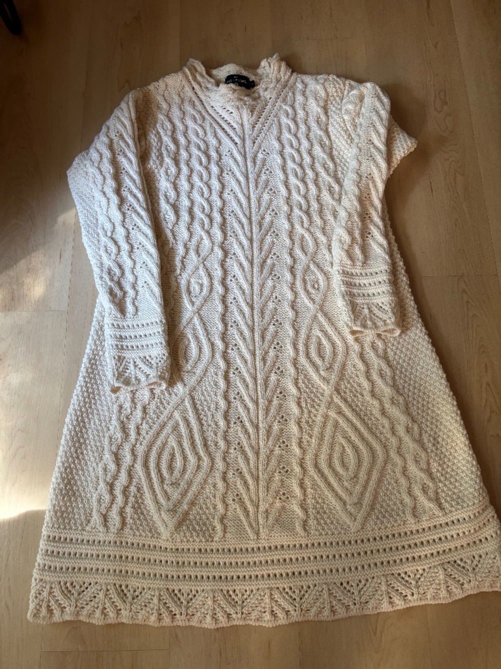 The Irish Store Cable Knit Aran Dress